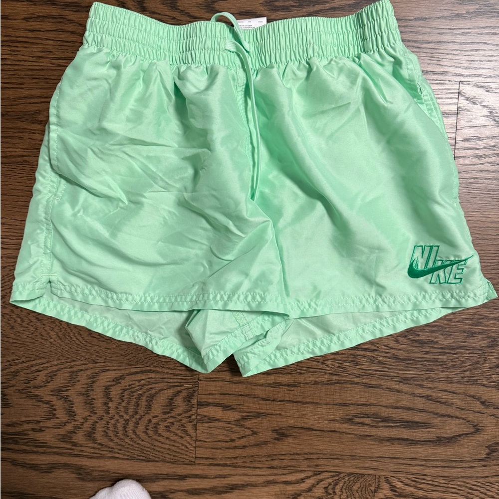 Nike Mint Green Athletic Shorts/ Swim shorts
